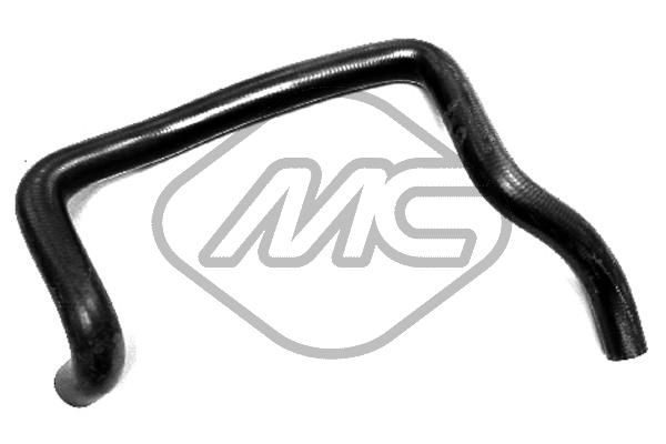 Патрубок системи охолодження METALCAUCHO 09203 - zapix