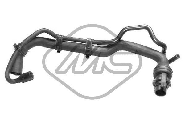 Патрубок системи охолодження METALCAUCHO 08292 - zapix
