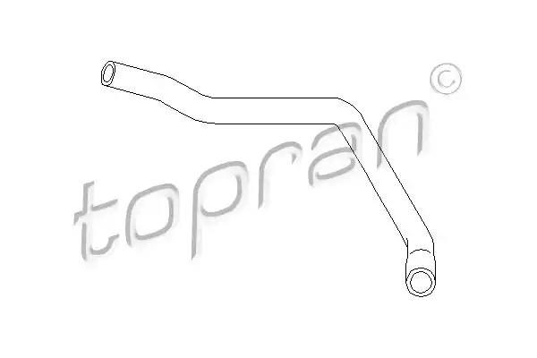 Патрубок системи охолодження TOPRAN 102869 - zapix