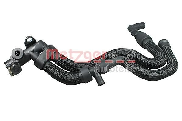 Патрубок системи охолодження METZGER 2420711 - zapix