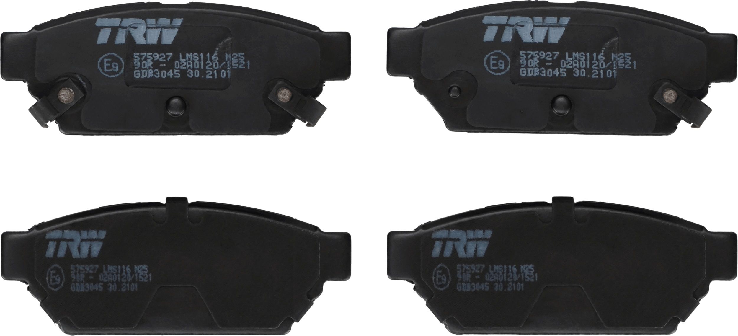 Гальмівні колодки дискові TRW GDB3045 - zapix