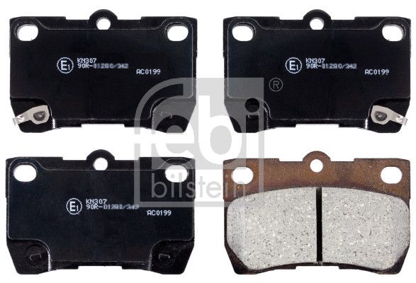 Гальмівні колодки дискові FEBI BILSTEIN 170295 - zapix