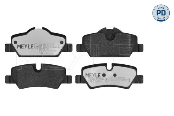 Гальмівні колодки дискові MEYLE 0252598016PD - zapix