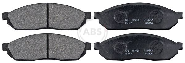 Гальмівні колодки дискові A.B.S. 36156 - zapix