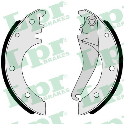 Гальмівні колодки ручника (барабанні) LPR 01052 - zapix
