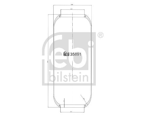 Пневматична підвіска FEBI BILSTEIN 35891 - zapix