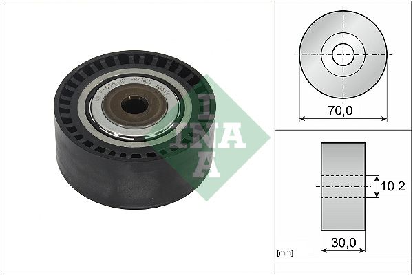 Обвідний ролик ременя приводного SCHAEFFLER INA 532114610 - zapix