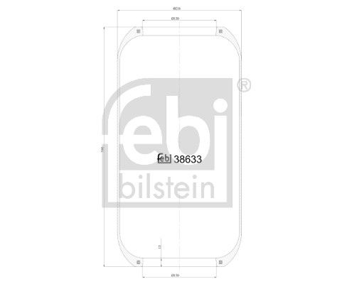 Пневматична підвіска FEBI BILSTEIN 38633 - zapix