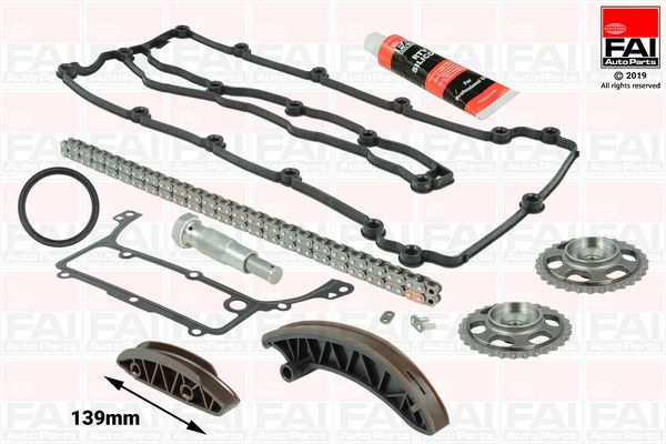 Комплект ланцюгів привода FAI AUTOPARTS TCK227 - zapix