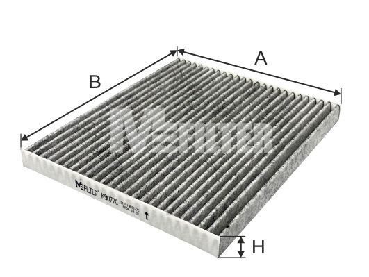 Фільтр салону MFILTER K9077C - zapix