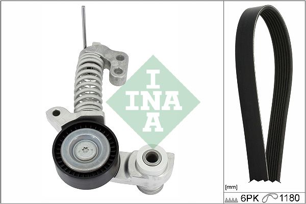 Комплект поліклинових ременів SCHAEFFLER INA 529037410 - zapix