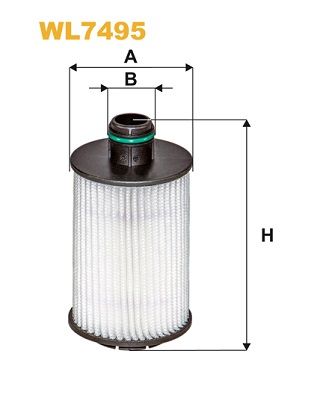 Оливний фільтр WIX FILTERS WL7495