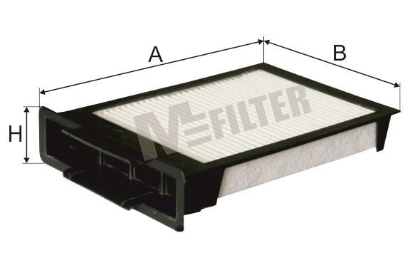 Фільтр салону MFILTER K9013 - zapix