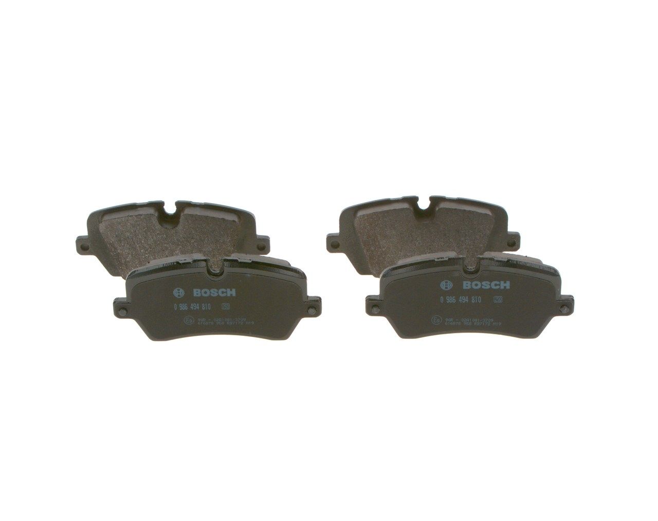 Гальмівні колодки дискові BOSCH 0986494810 - zapix