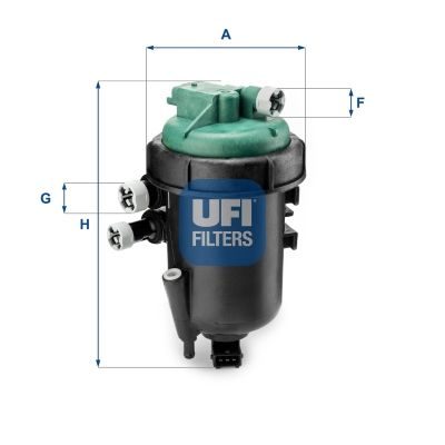 Паливний фільтр UFI 5517800 - zapix