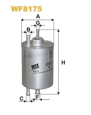 Паливний фільтр WIX FILTERS WF8175 - zapix