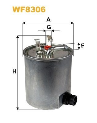 Паливний фільтр WIX FILTERS WF8306 - zapix