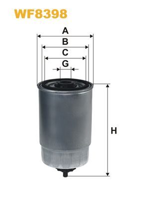 Паливний фільтр WIX FILTERS WF8398 - zapix
