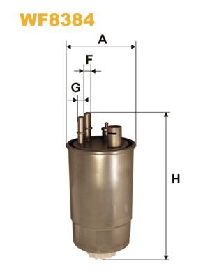 Паливний фільтр WIX FILTERS WF8384 - zapix
