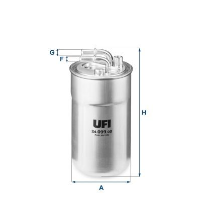 Паливний фільтр UFI 2409900 - zapix
