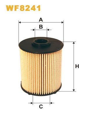 Паливний фільтр WIX FILTERS WF8241 - zapix