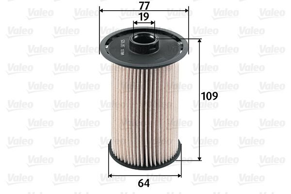Паливний фільтр VALEO 587925 - zapix