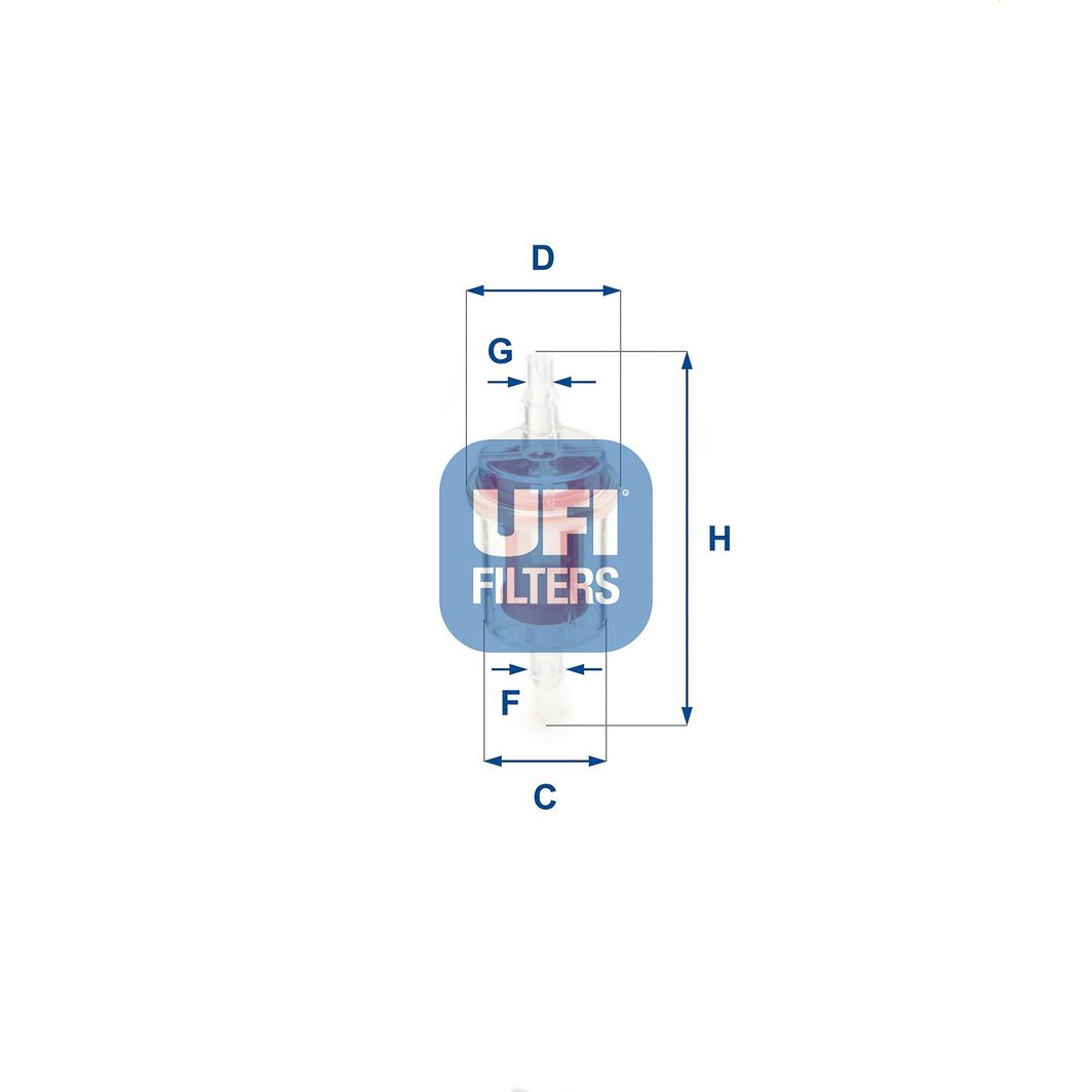 Паливний фільтр UFI 3102700 - zapix
