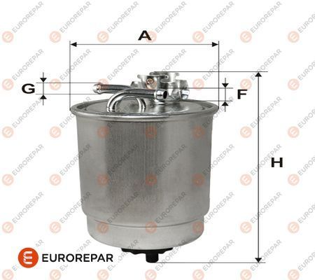 Паливний фільтр EUROREPAR E148105 - zapix