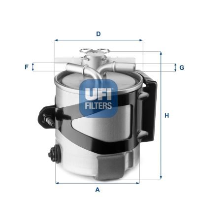 Паливний фільтр UFI 5543000 - zapix