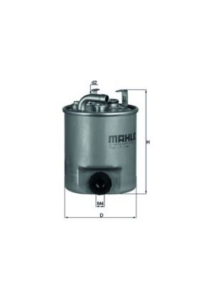 Паливний фільтр MAHLE KL195 - zapix