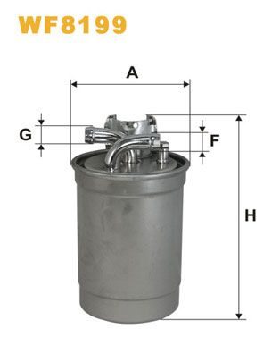 Топливный фильтр WIX FILTERS WF8199