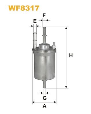 Паливний фільтр WIX FILTERS WF8317