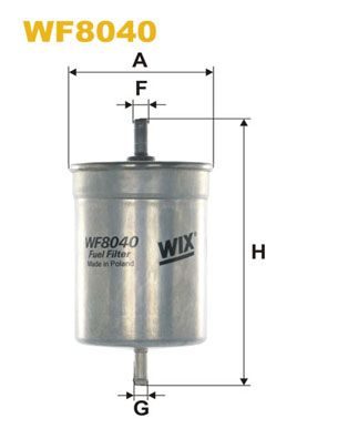 Паливний фільтр WIX FILTERS WF8040 - zapix
