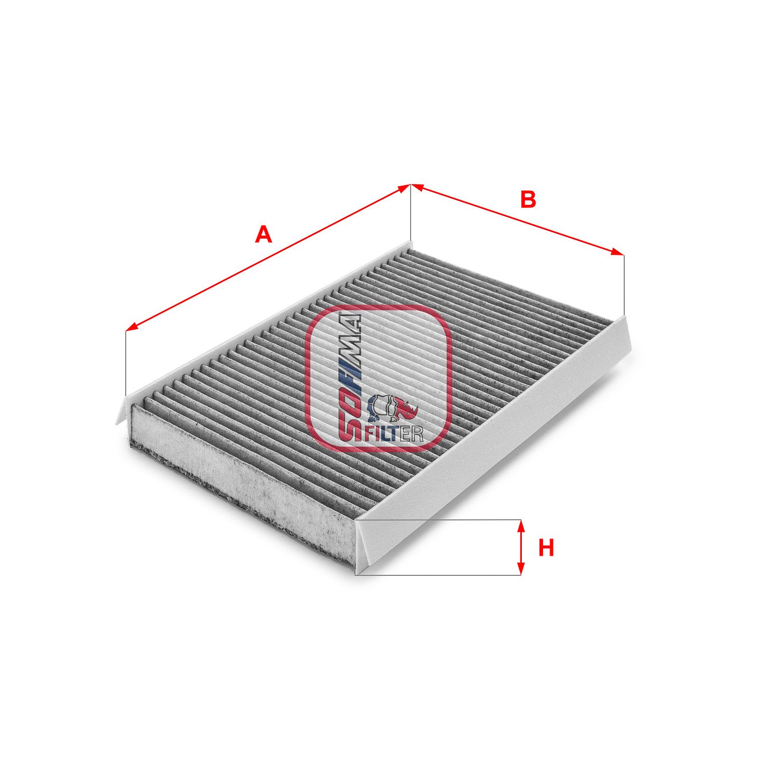 Фільтр салону SOFIMA S4111CA - zapix