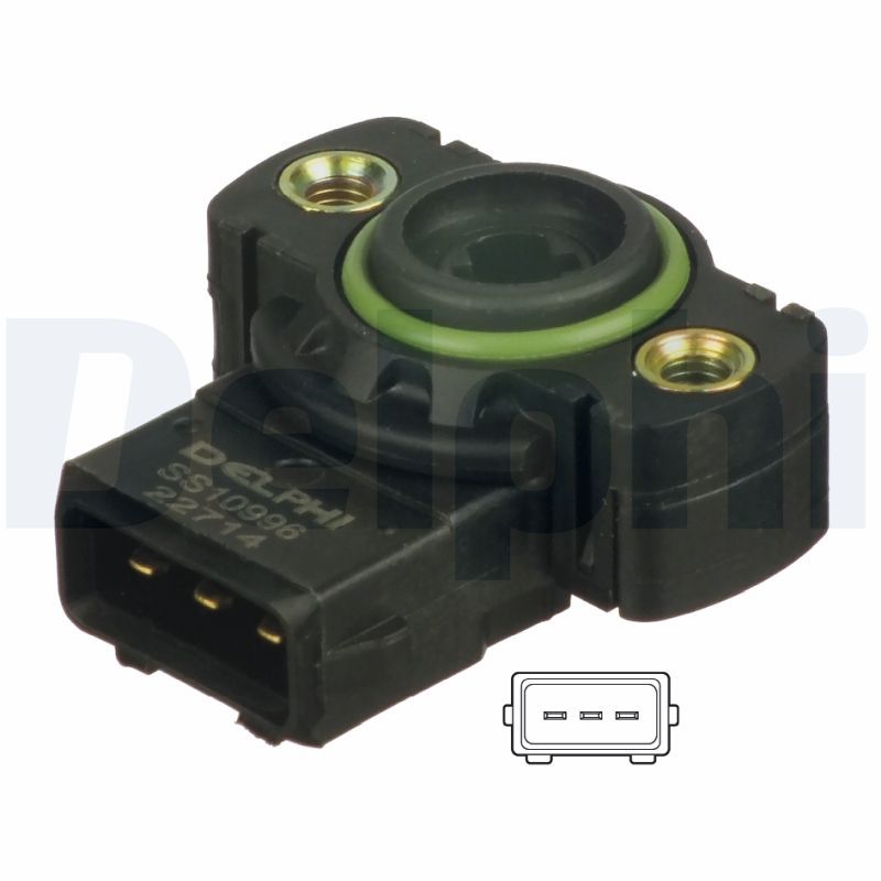 Датчик положення дросельної заслінки DELPHI SS1099612B1 - zapix