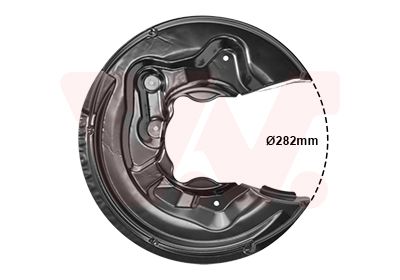 Захист гальмівного диска VAN WEZEL 0334373 - zapix