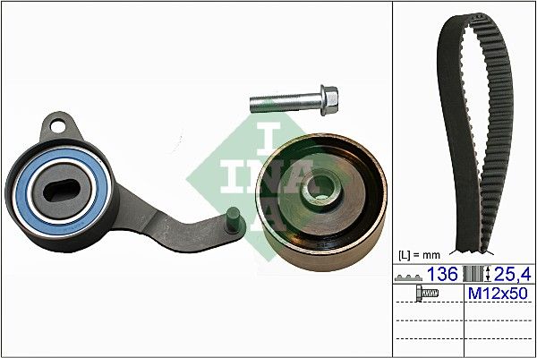 Комплект ременя ГРМ SCHAEFFLER INA 530004710 - zapix