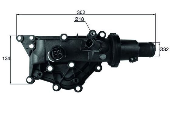 Термостат MAHLE TH6089 - zapix