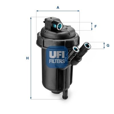Паливний фільтр UFI 5511600 - zapix
