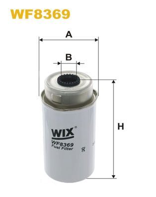 Паливний фільтр WIX FILTERS WF8369