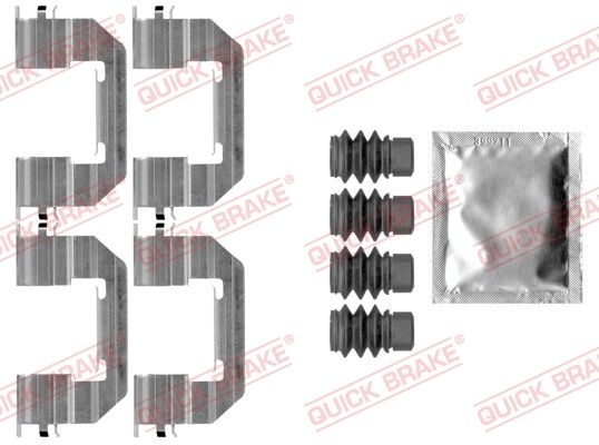 Приладдя / деталі гальмівних колодок QUICK BRAKE 1090011 - zapix