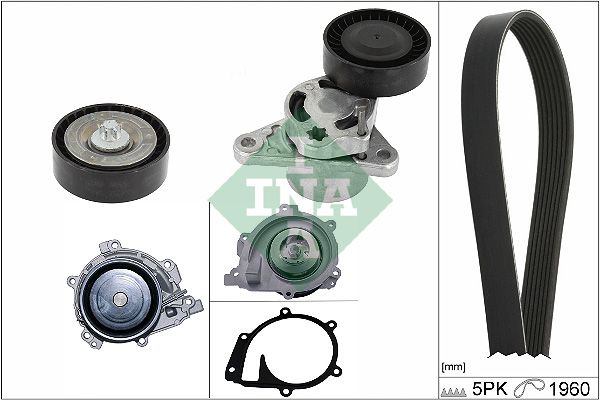 Комплект поліклинових ременів SCHAEFFLER INA 529048730 - zapix