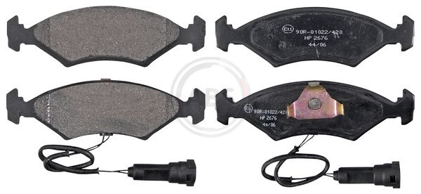 Гальмівні колодки дискові A.B.S. 36485 - zapix