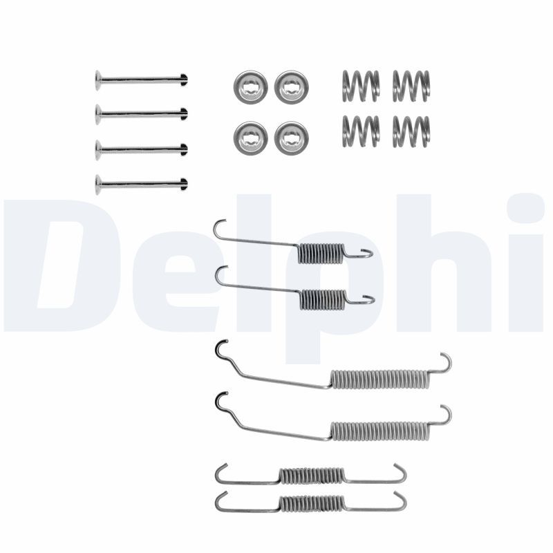 Монтажний комплект барабанних гальмівних колодок DELPHI LY1102 - zapix