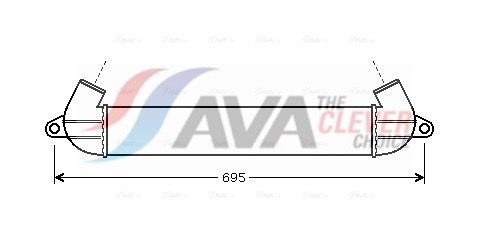 Інтеркулер AVA QUALITY COOLING FT4271 - zapix