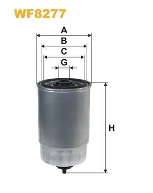 Паливний фільтр WIX FILTERS WF8277