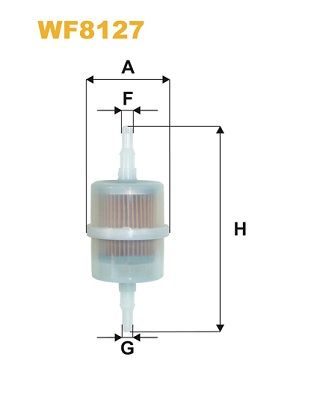 Паливний фільтр WIX FILTERS WF8127