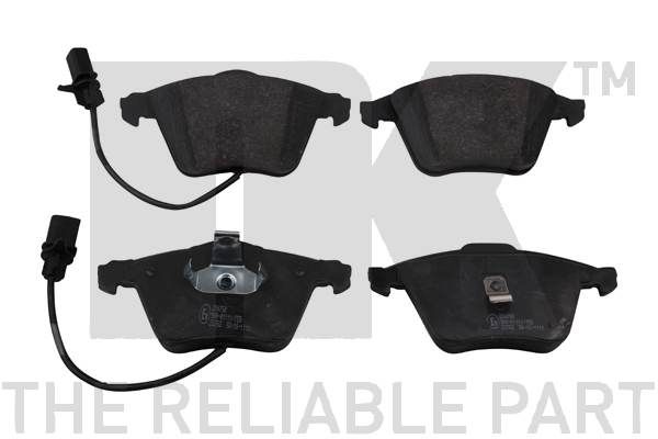 Гальмівні колодки дискові NK 224758 - zapix