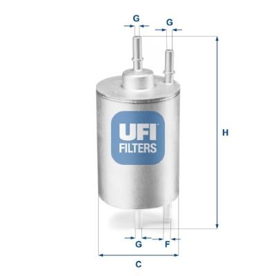 Паливний фільтр UFI 3195800 - zapix