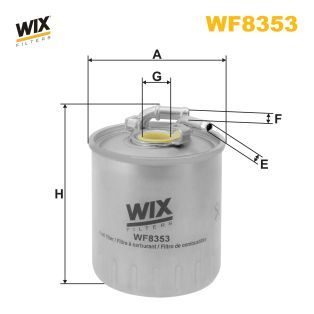 Паливний фільтр WIX FILTERS WF8353